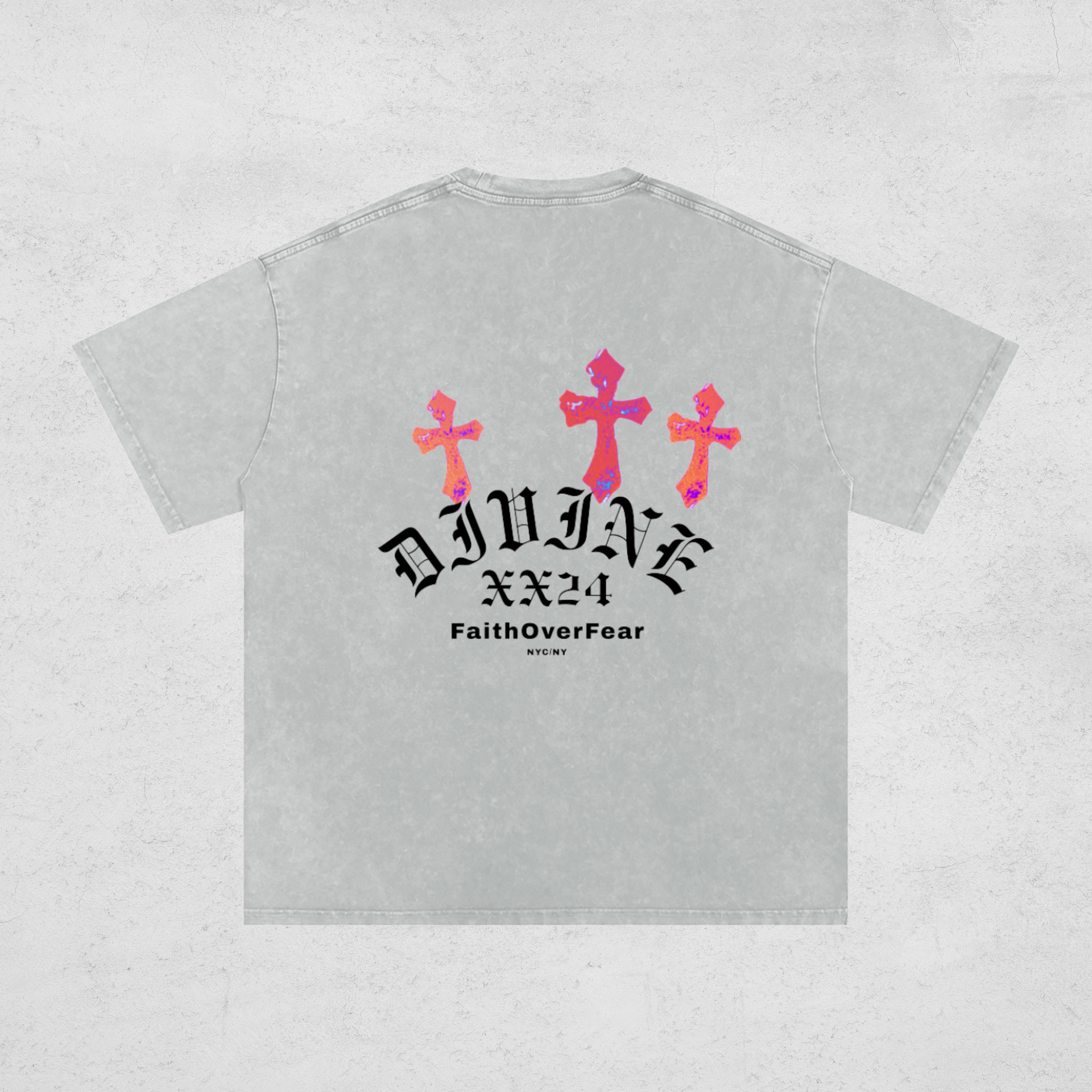 Tie-Dye XX24 Oversized T-Shirt – Divine Aspiration