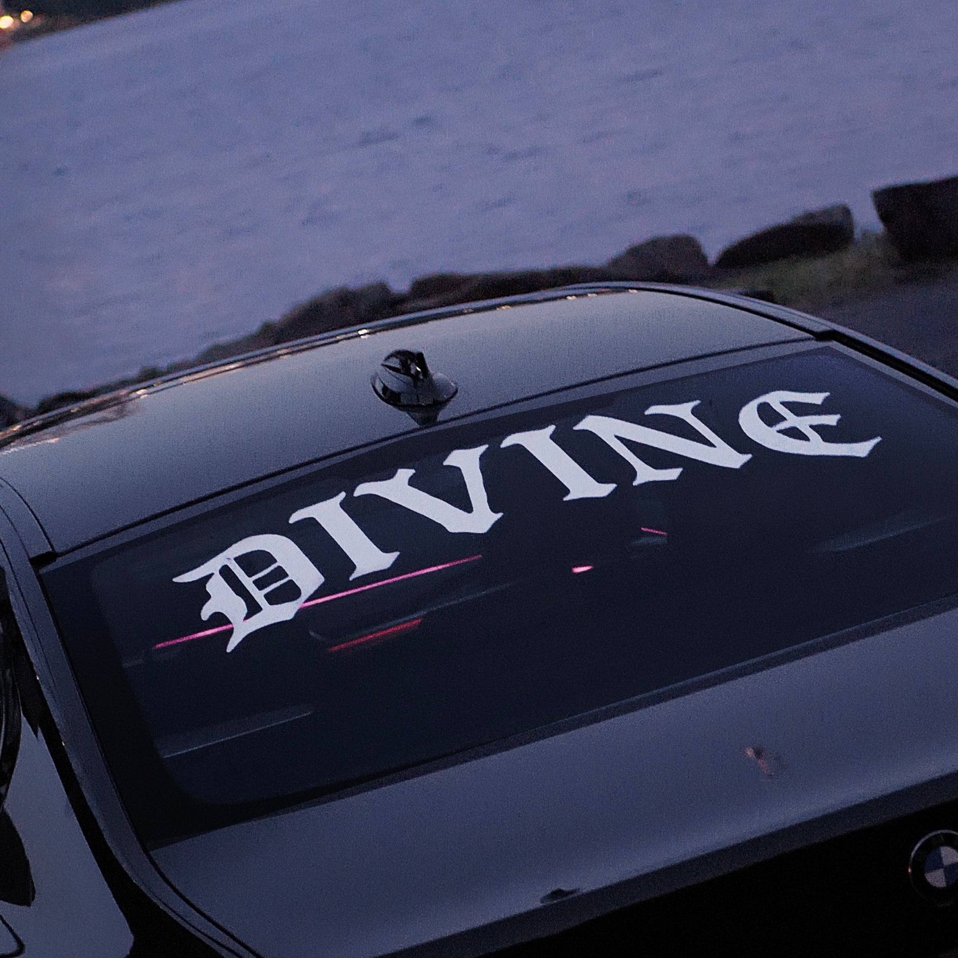 Divine Rear Windshield Decal