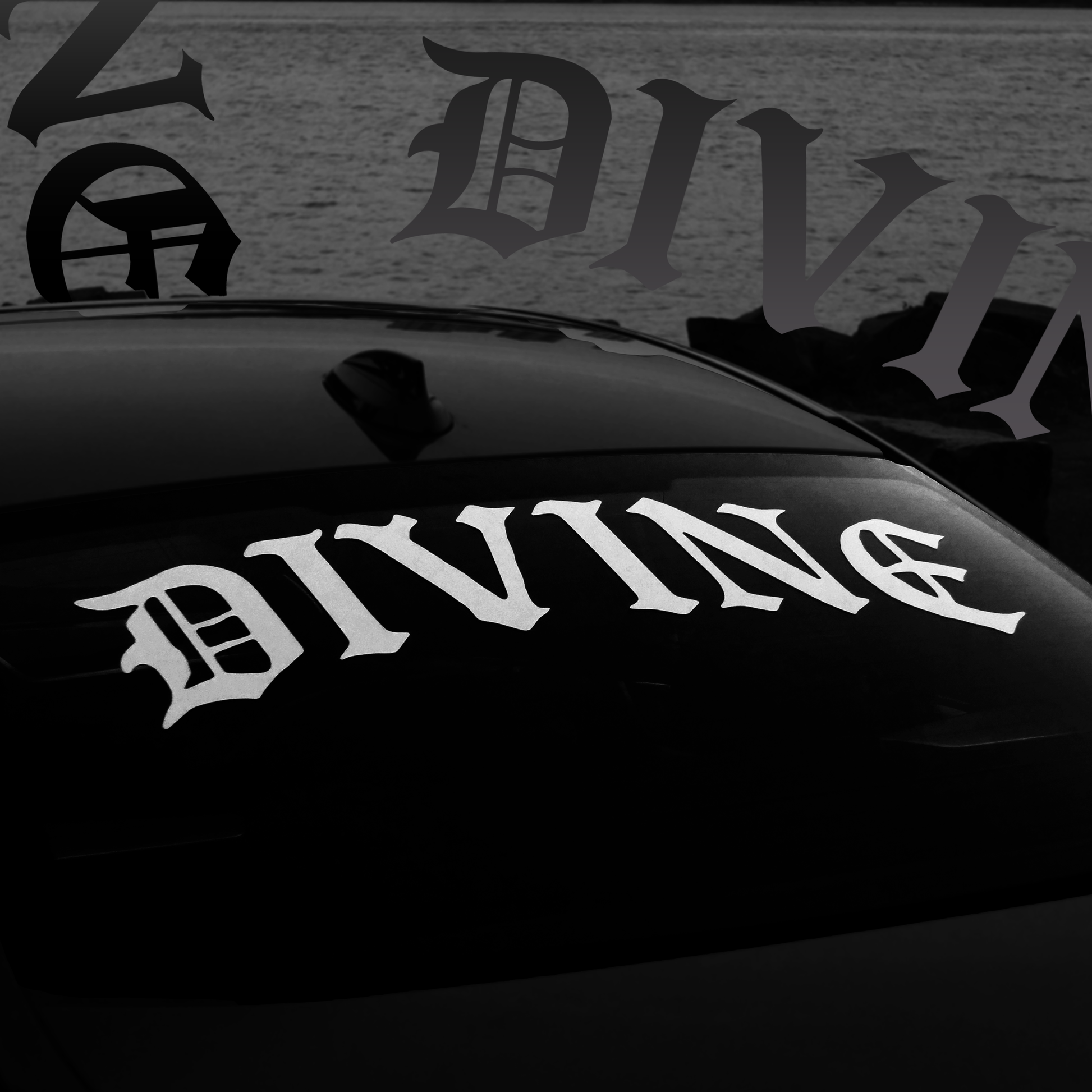 Divine Rear Windshield Decal