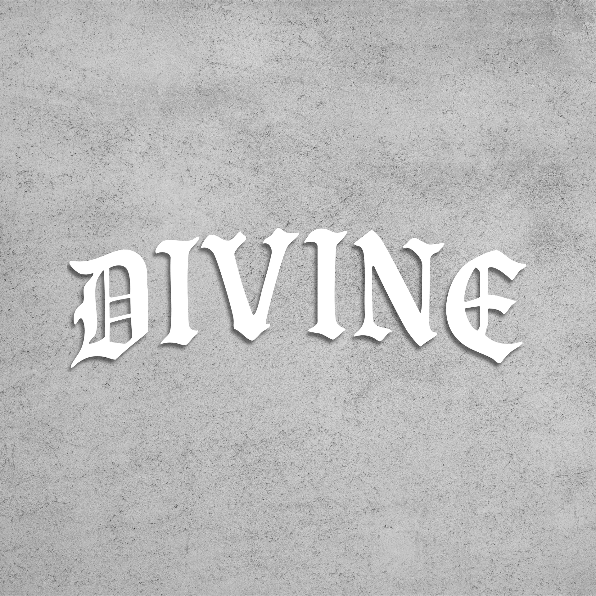 Divine Rear Windshield Decal